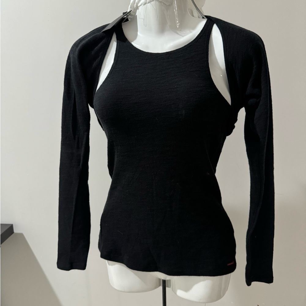 Women's Black n:PHILANTHROPY Women's Cara-Top size S - Picture 4 of 4